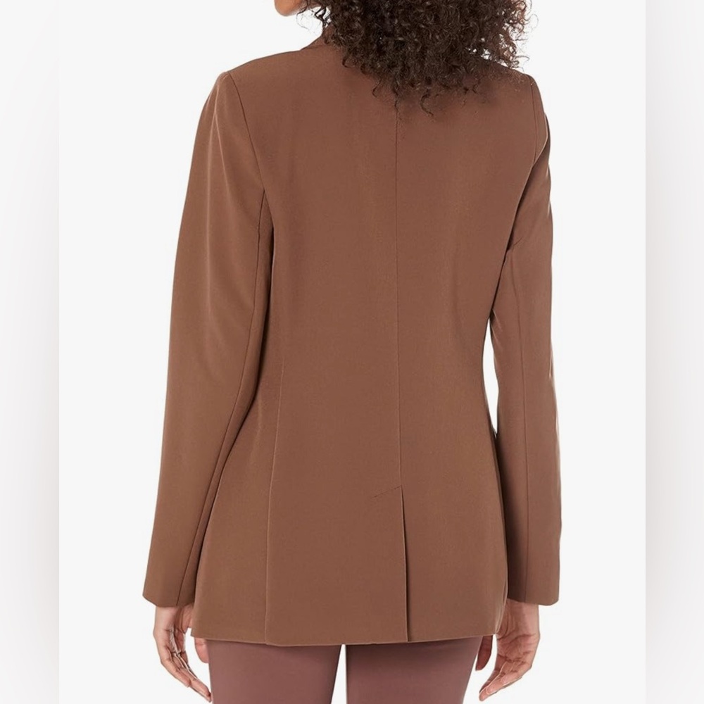 The Drop Blake blazer. Excellent pre-owned condition. Size M. Chocolate Brown - Picture 2 of 6